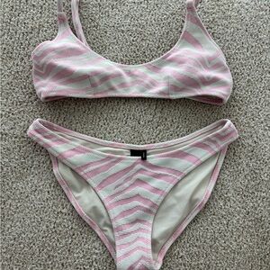 Triangl Pink Zebra Bikini